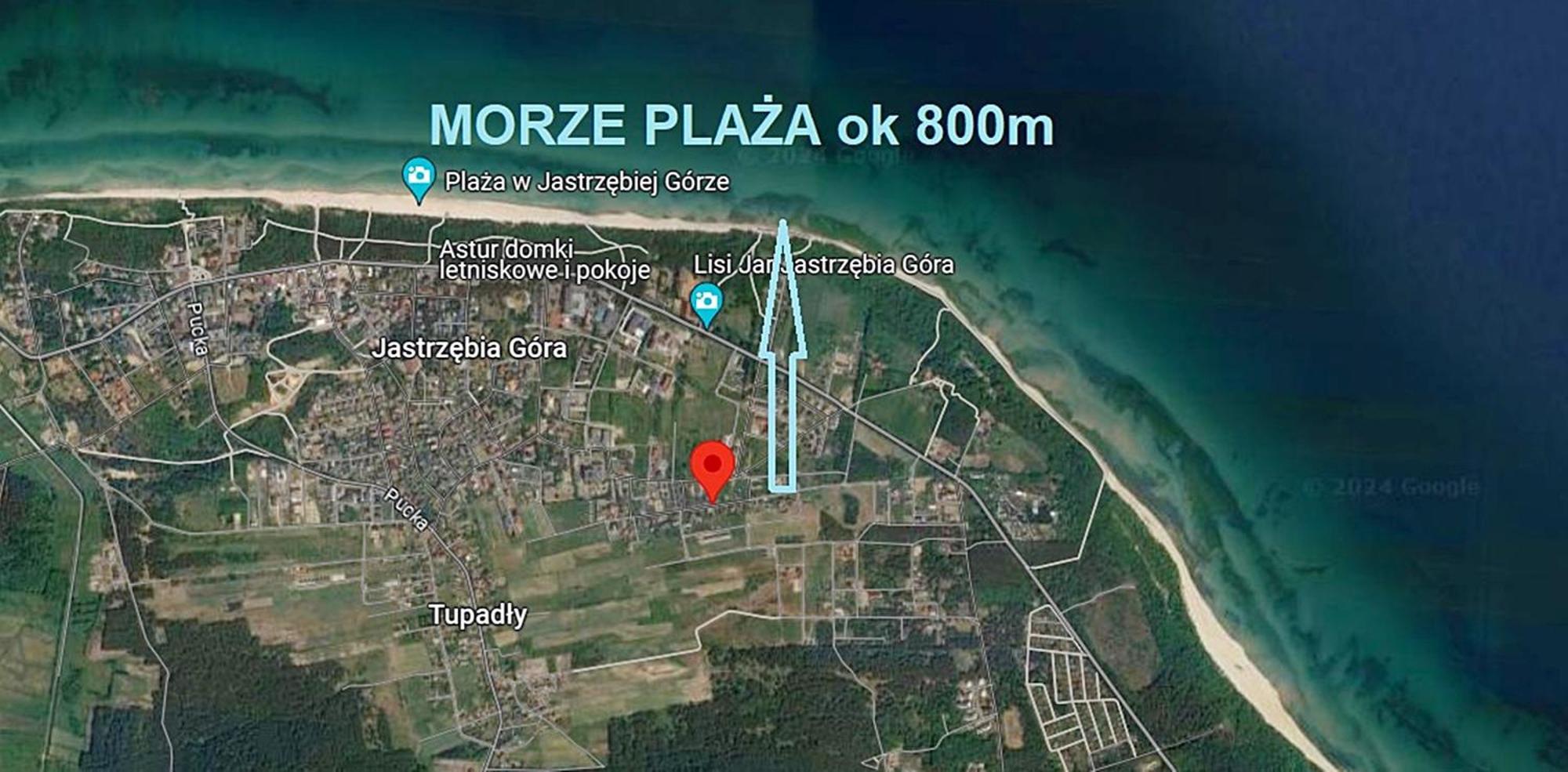 Woda I Wiatr Pl Wiatrakowa 26 Jastrzębia Góra Exterior foto